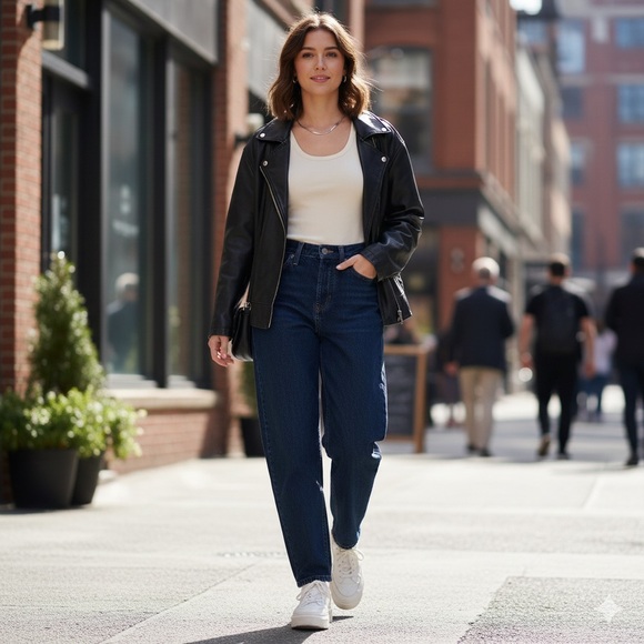 Banana Republic Denim - Banana Republic Sz 25 High Rise Dark Blue Wash Barrel Jeans